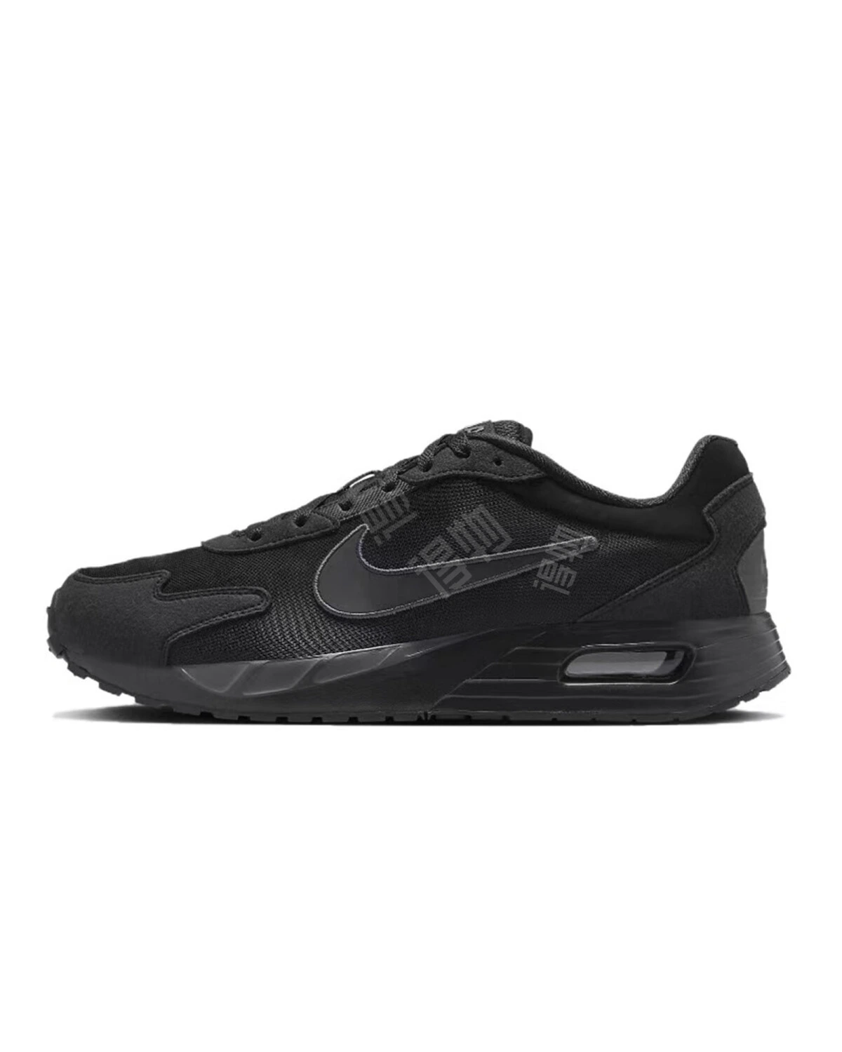 Nike Air Max Solo мужские повседневные кроссовки черно-красные с противоскользящей подошвой картинка