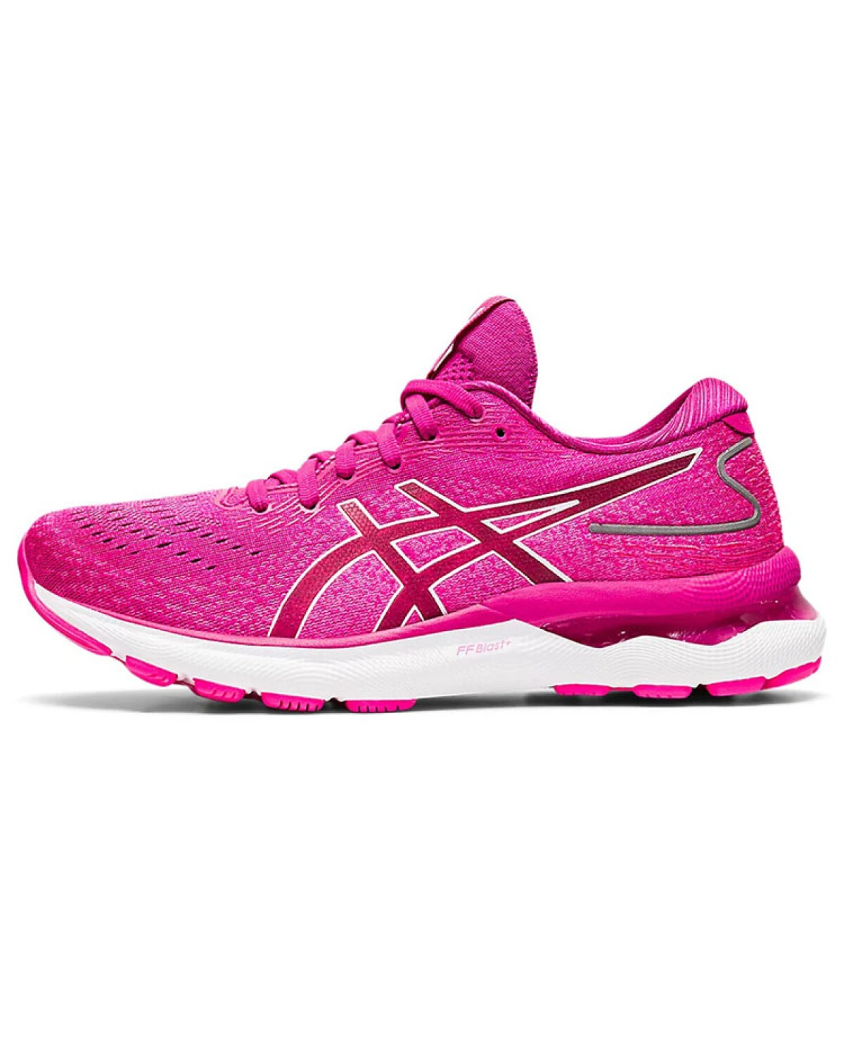 Asics GEL-Nimbus 24 женские кроссовки для марафона с амортизацией розовые картинка