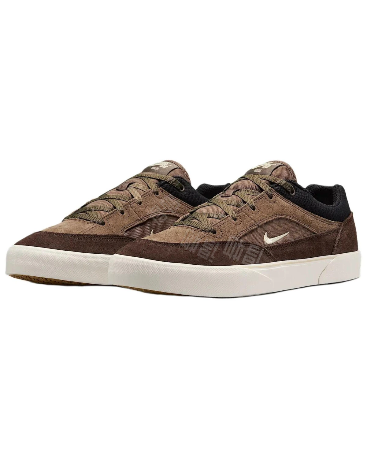 Nike SB MALOR мужские кеды коричневые противоскользящие картинка