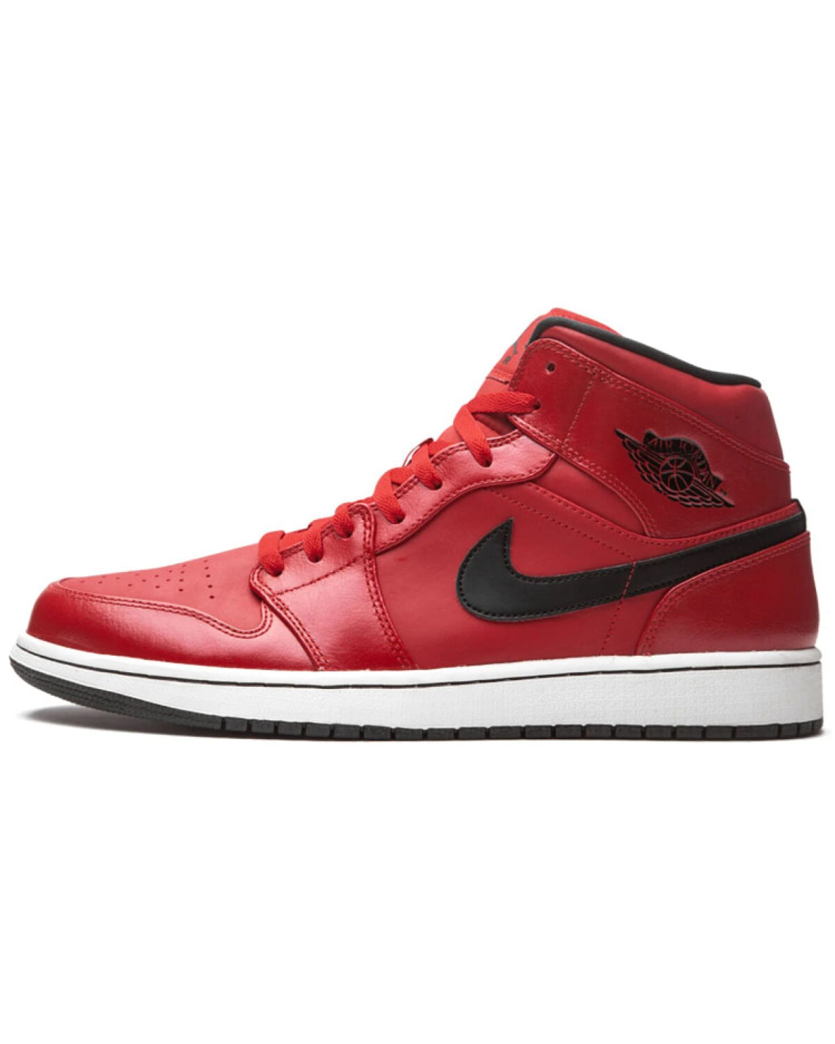 Jordan Air Jordan 1 Retro Mid 'Gym Red' мужские кожаные кроссовки для баскетбола картинка
