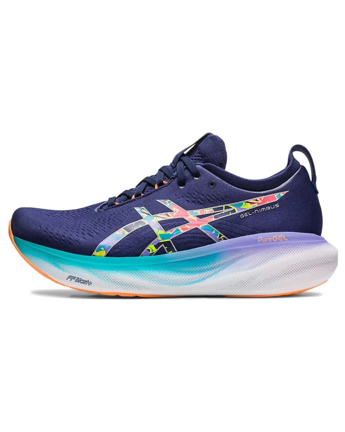 Asics GEL-Nimbus 25 мужские кроссовки дышащие фиолетовые картинка