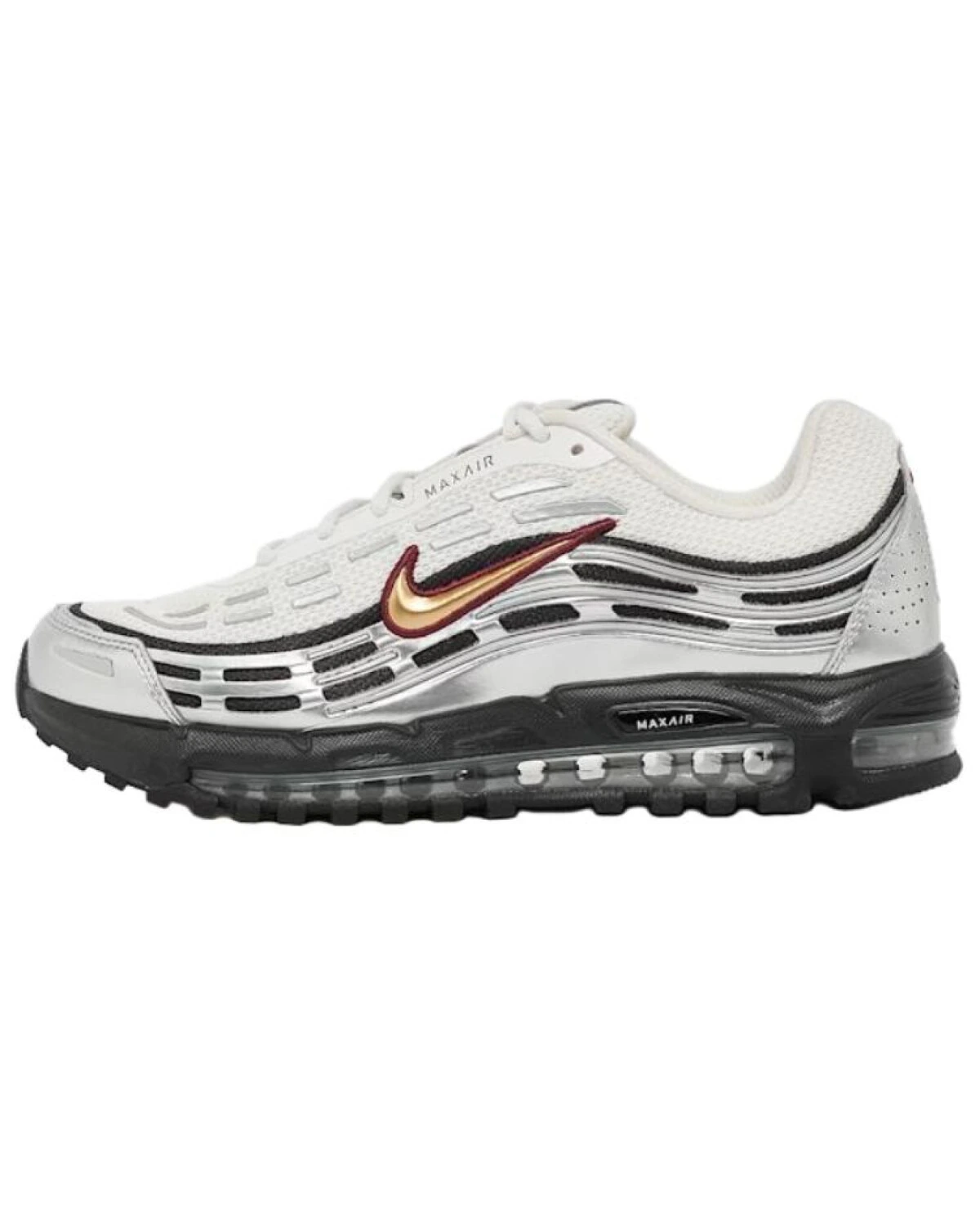 Nike AIR MAX TL 2.5 мужские кроссовки бело-серебряные с амортизацией картинка