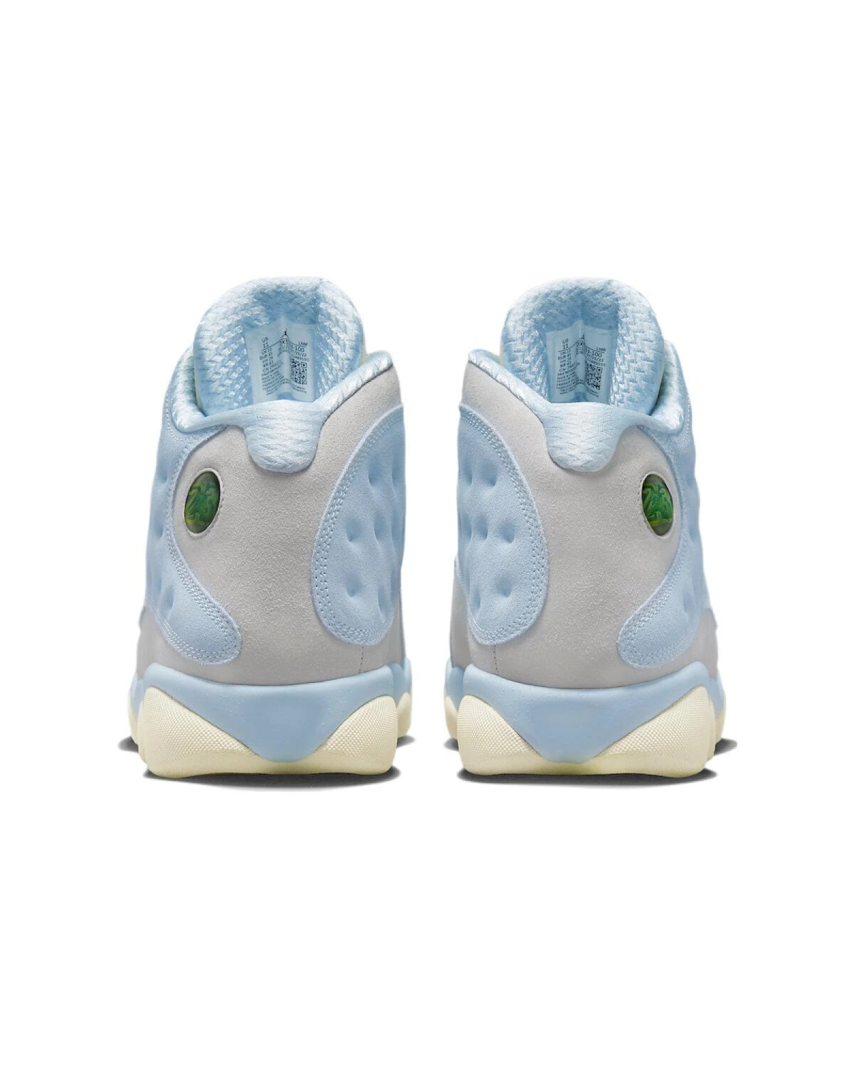 Jordan Air Jordan 13 винтажные высокие кроссовки голубого цвета картинка