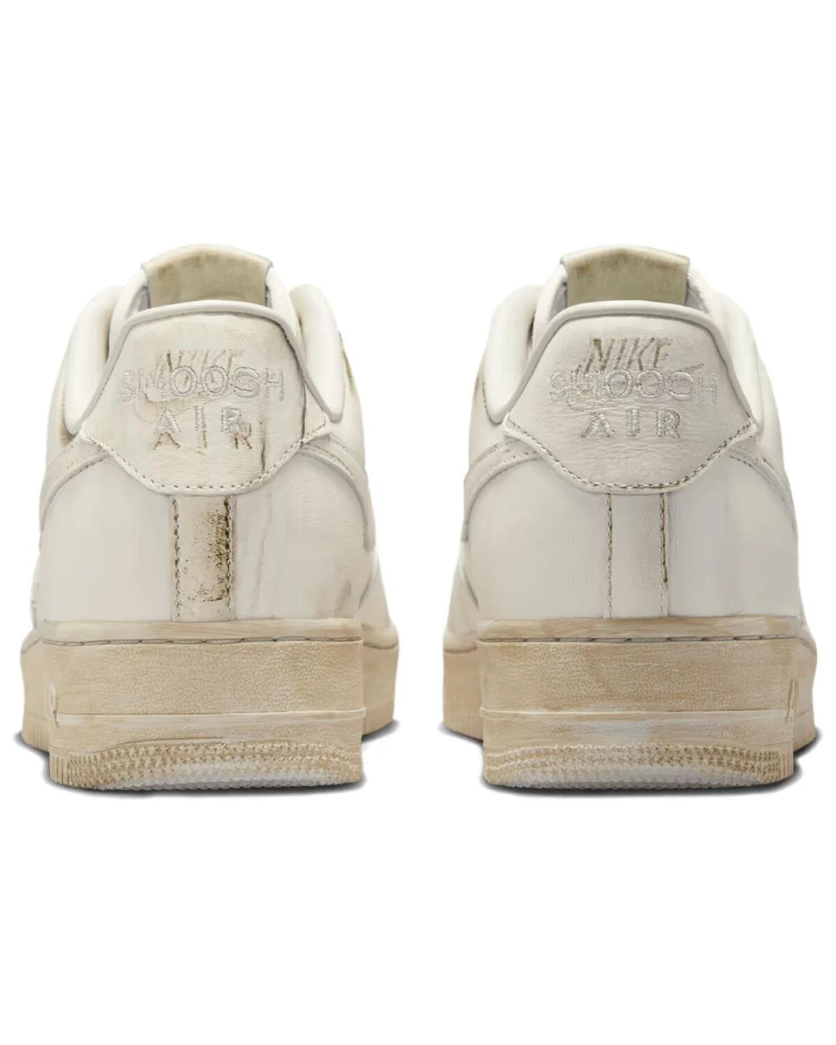 Nike SWOOSH x Air Force 1 Low мужские кроссовки белые картинка