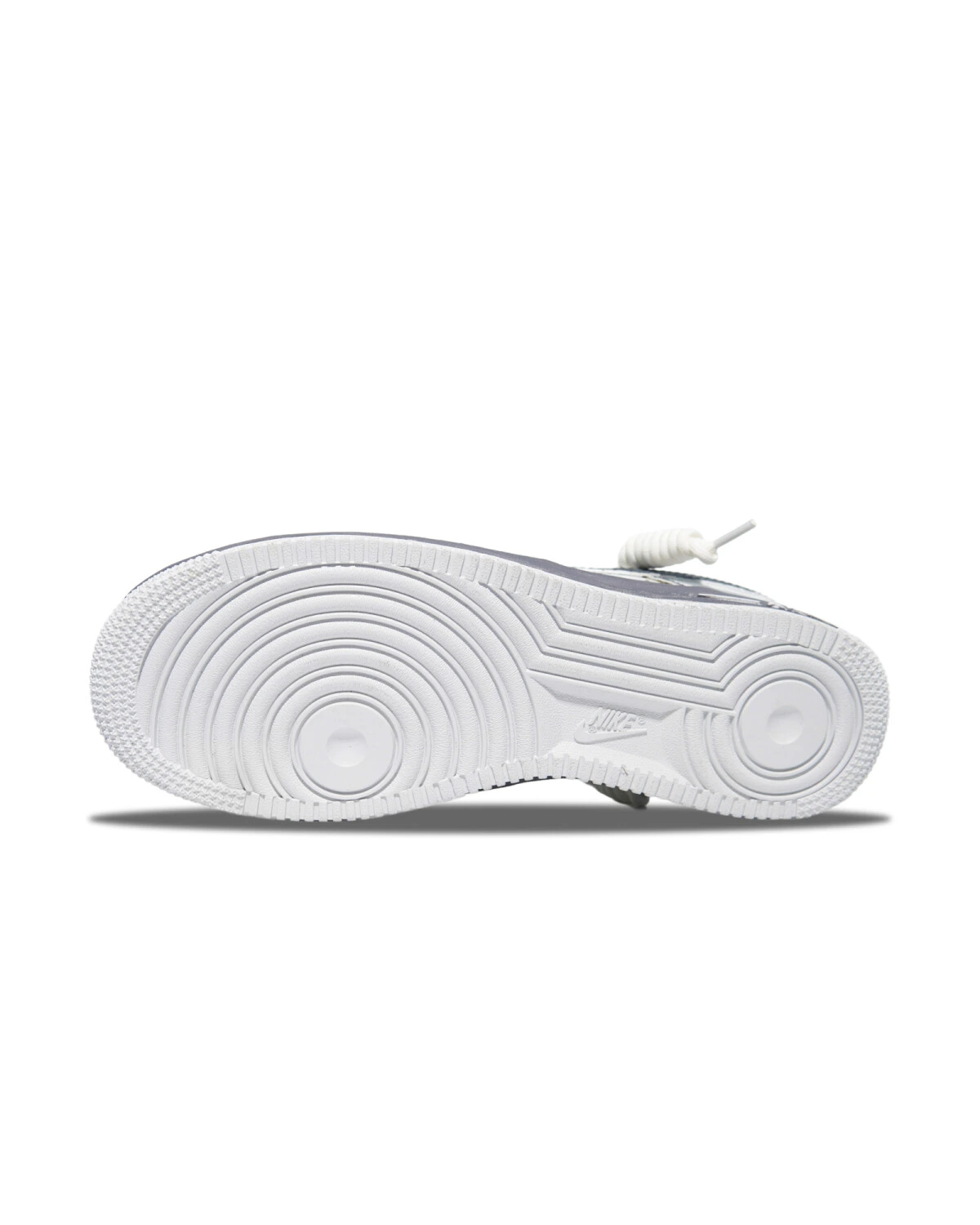 Nike Air Force 1 мужские кроссовки белые износостойкие картинка