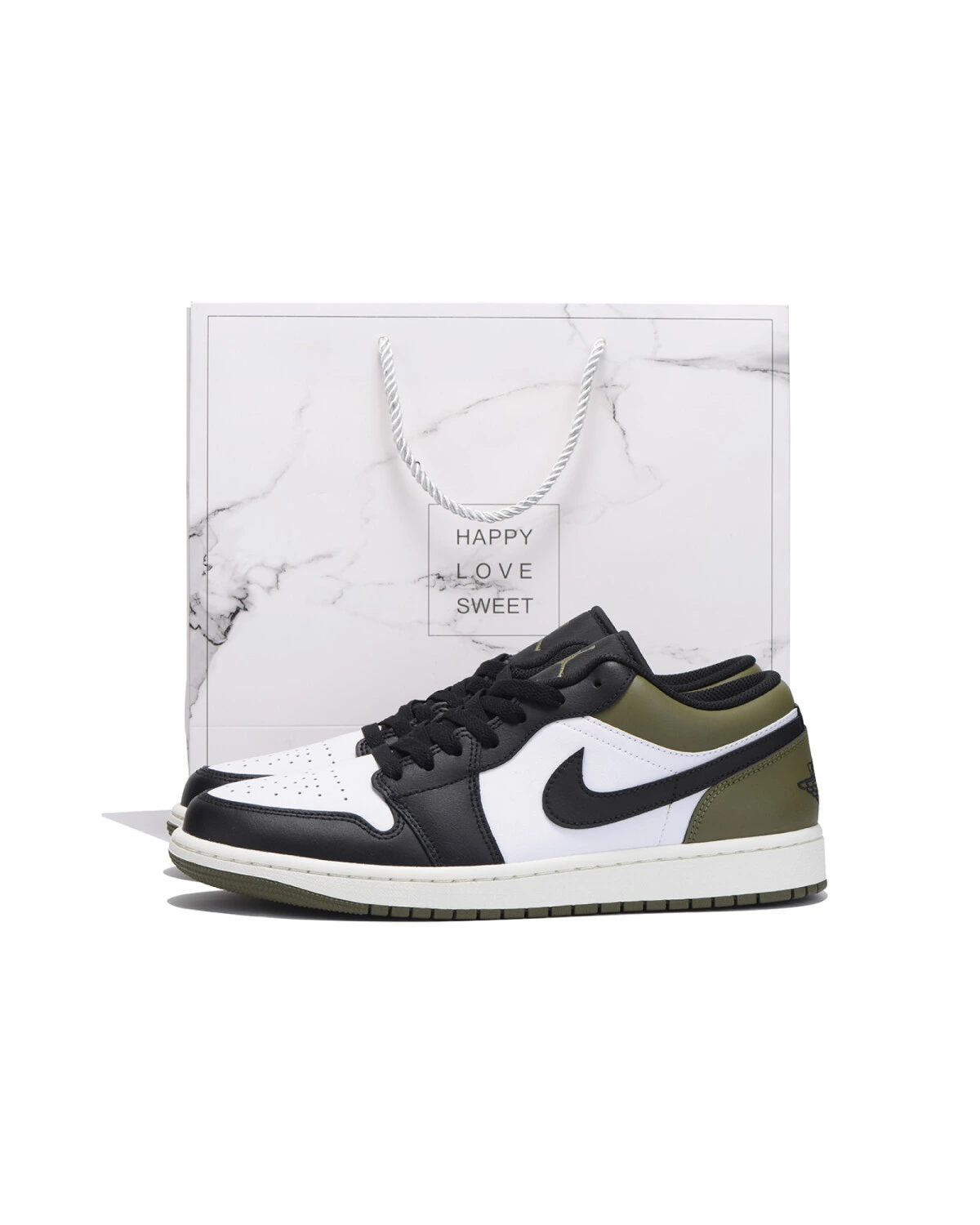 Jordan Air Jordan 1 унисекс кроссовки баскетбольные зеленые картинка