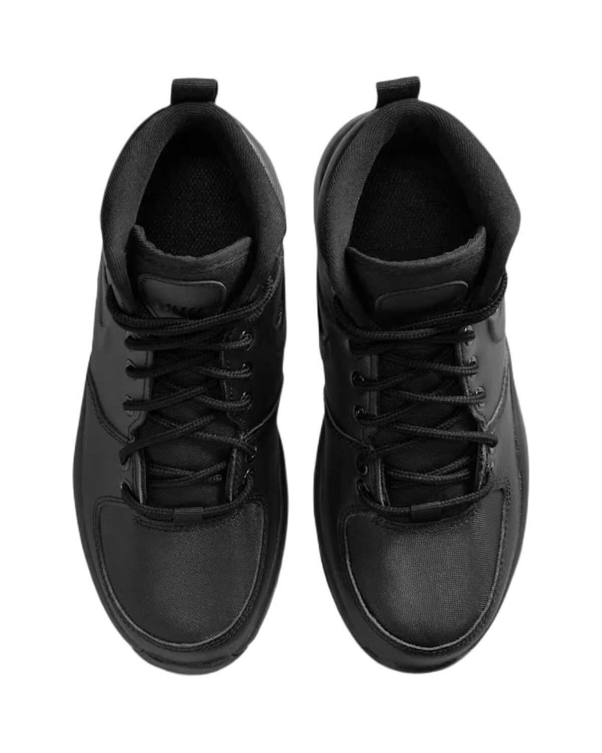 Nike Manoa 17 детские ботинки черные зимние высокие картинка