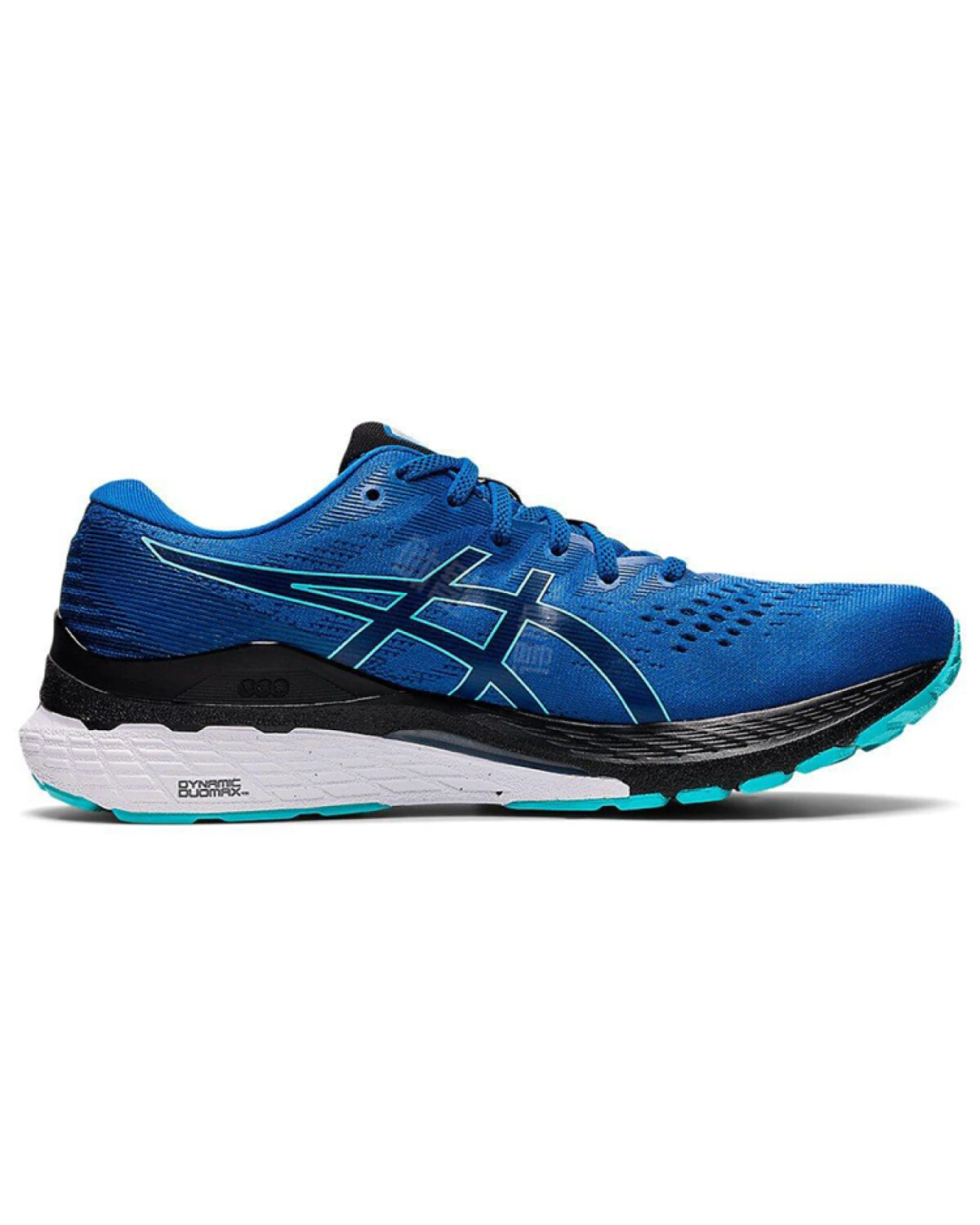 Asics Gel-Kayano 28 мужские кроссовки для бега сине-чёрные картинка