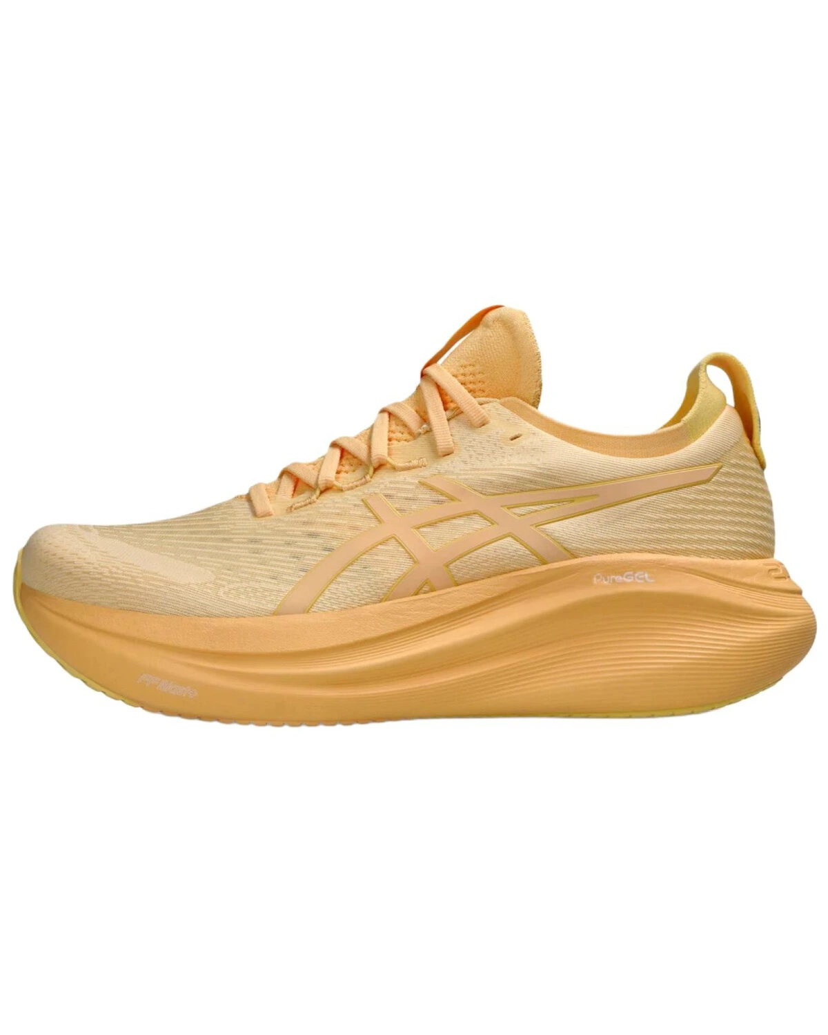 Asics GEL-NIMBUS 27 Lite мужские спортивные кроссовки для бега жёлтые картинка