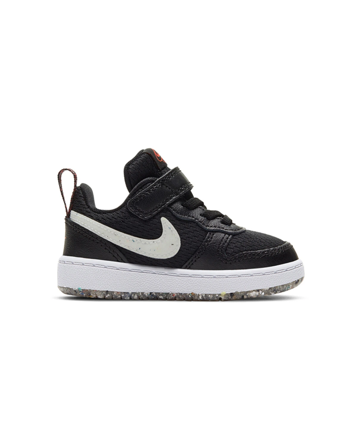 Nike Court Borough Low 2 SE детские кеды черно-белые с амортизацией картинка