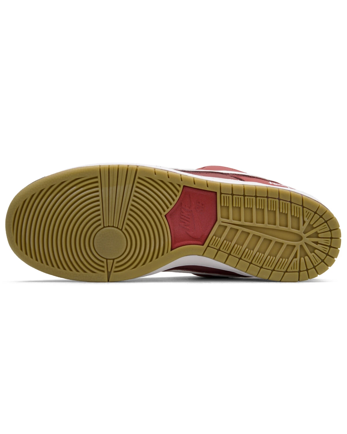 Nike Dunk SB унисекс кроссовки ретро красные картинка