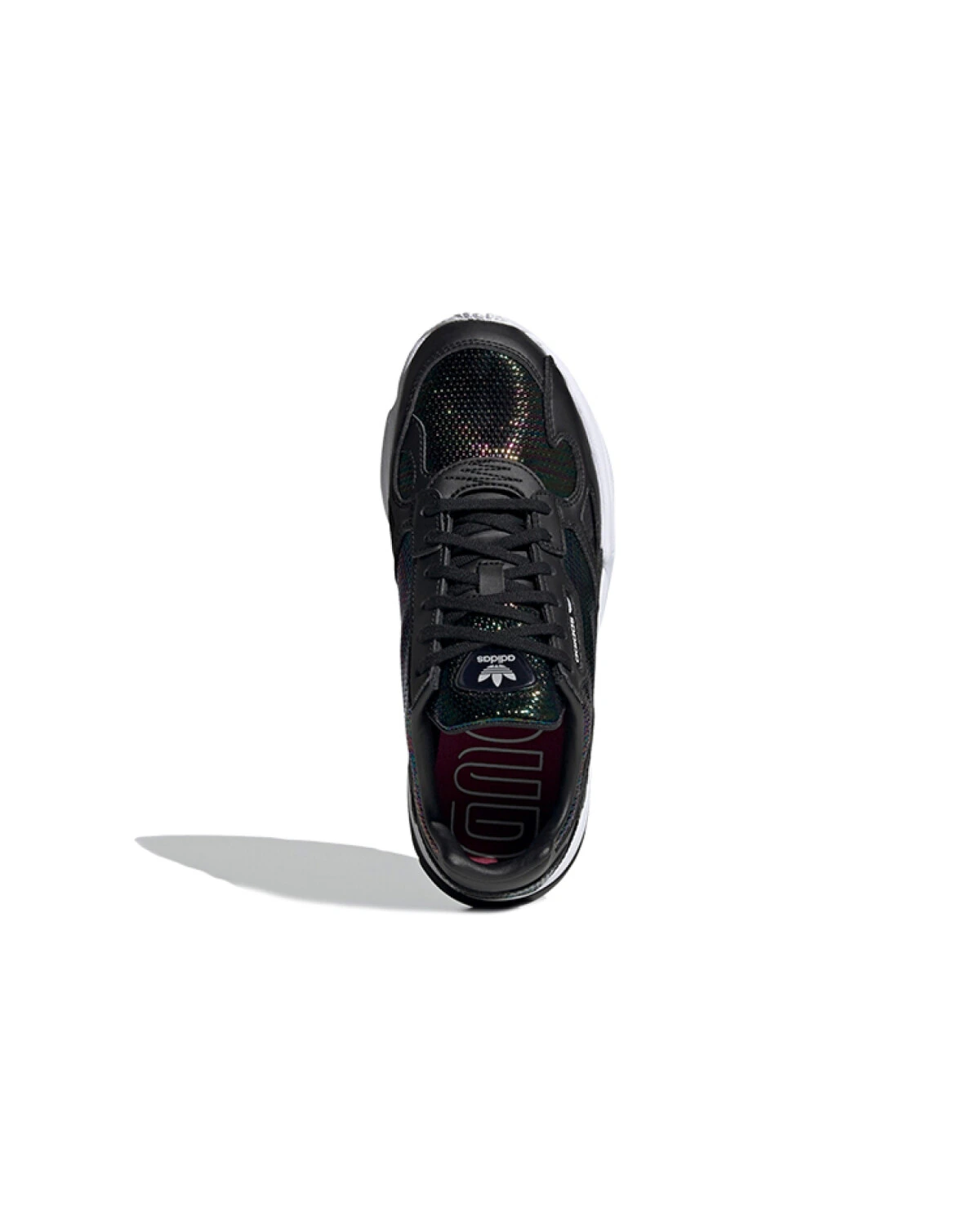 Adidas Originals Falcon женские повседневные кроссовки черные на платформе картинка