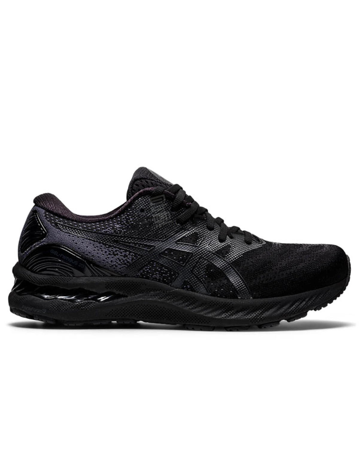Asics GEL-Nimbus 23 мужские спортивные кроссовки черные для бега картинка
