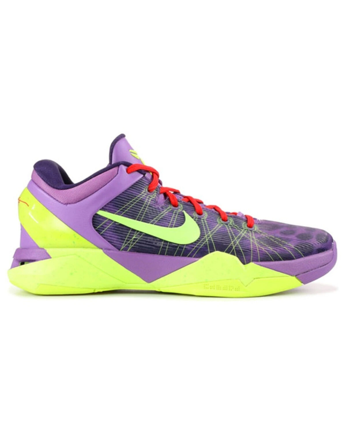 Nike Zoom Kobe 7 Christmas (Leopard) мужские баскетбольные кроссовки фиолетовые с леопардовым принтом картинка