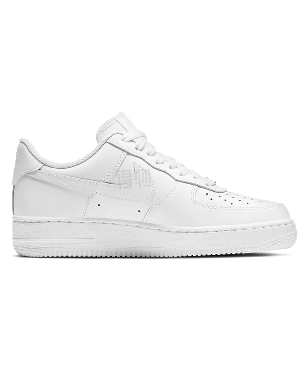 Nike Air Force 1 Triple White женские кроссовки белые кожаные картинка