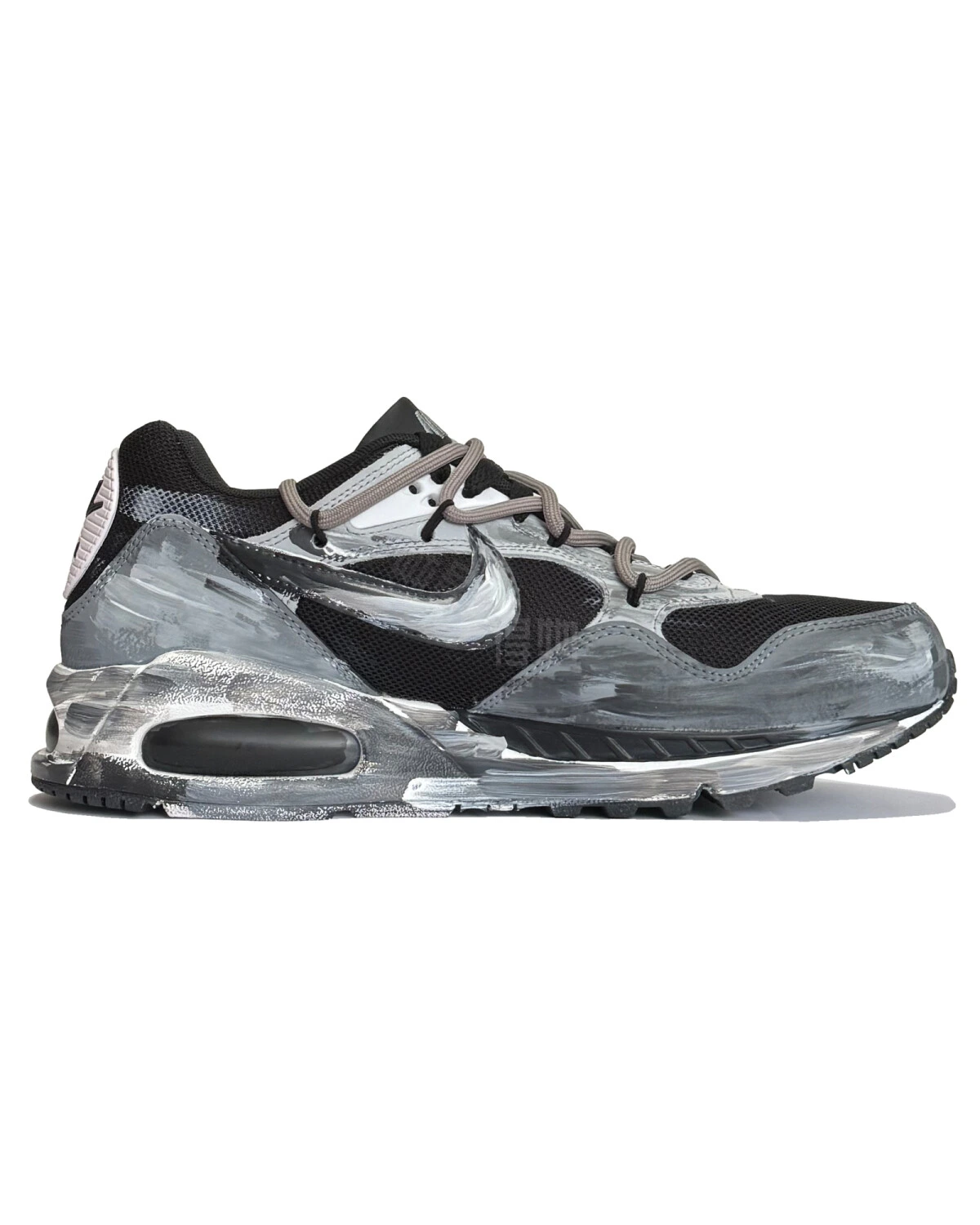 Nike Air Max Correlate повседневные кроссовки черно-серые картинка