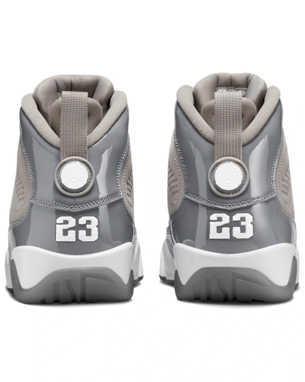 Jordan Air Jordan 9 унисекс кроссовки серые с амортизацией и антискользящей подошвой картинка