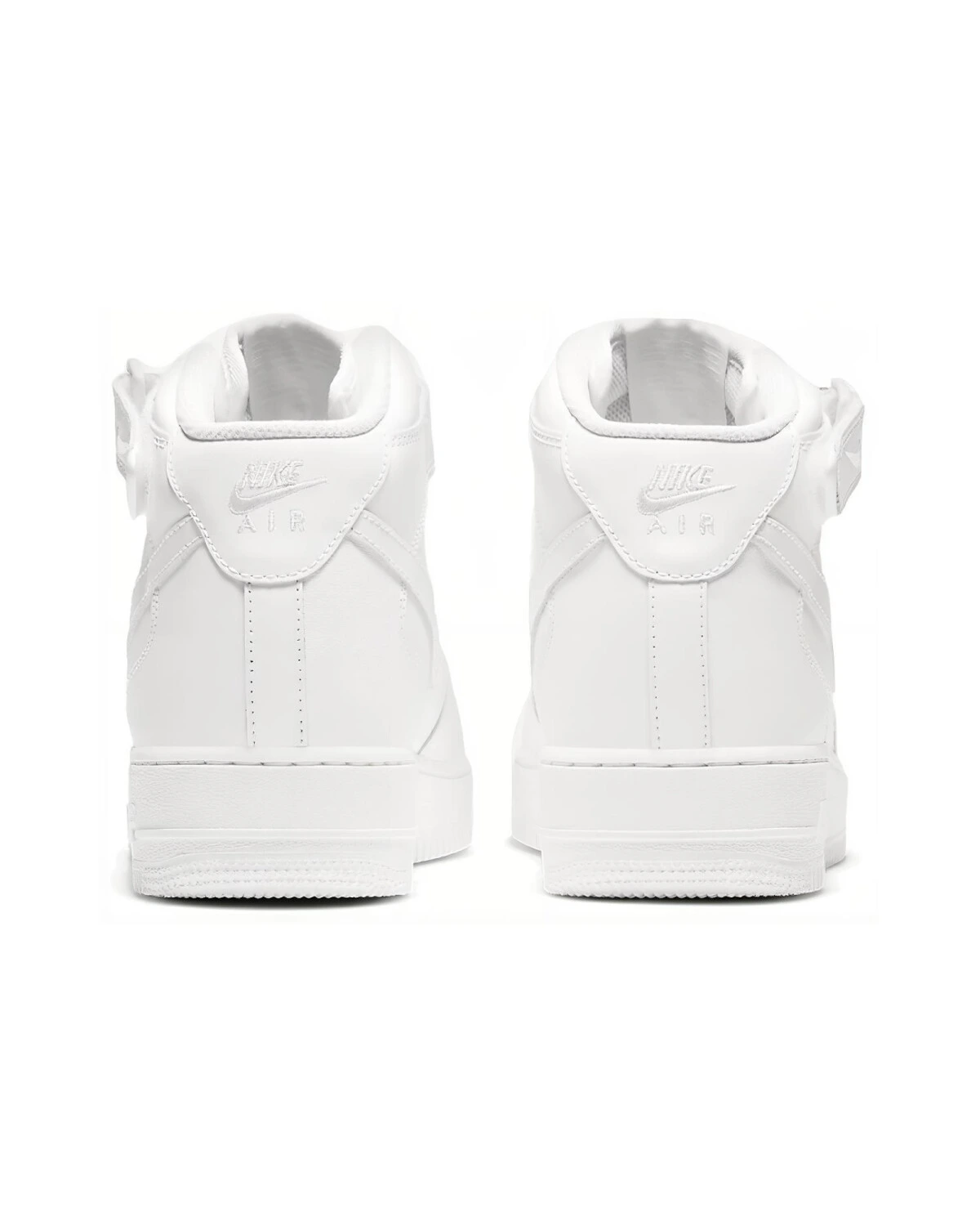 Nike Air Force 1 '07 мужские кроссовки белые средней высоты картинка