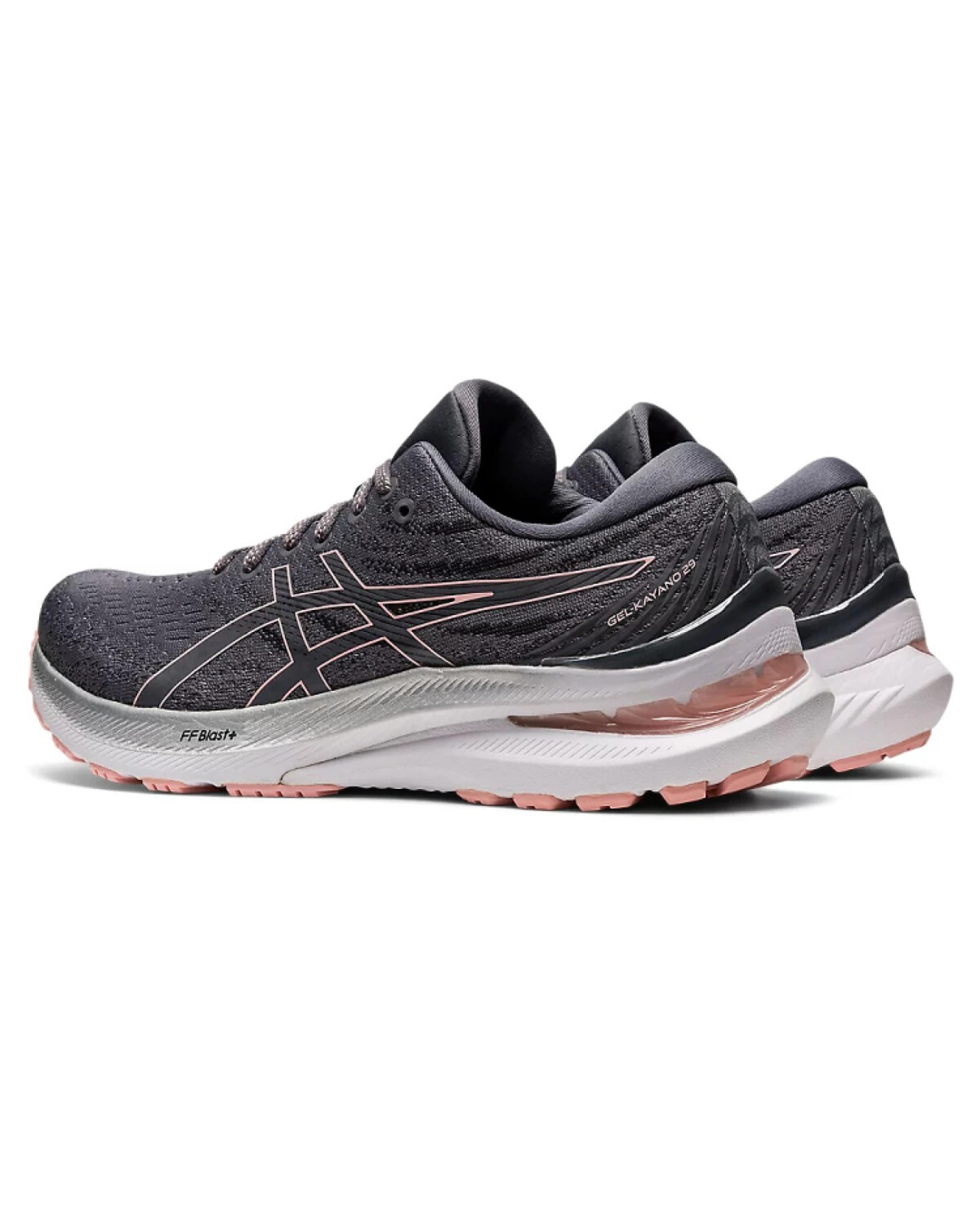 Asics GEL-KAYANO 29 женские кроссовки для бега с амортизацией серо-розовые картинка