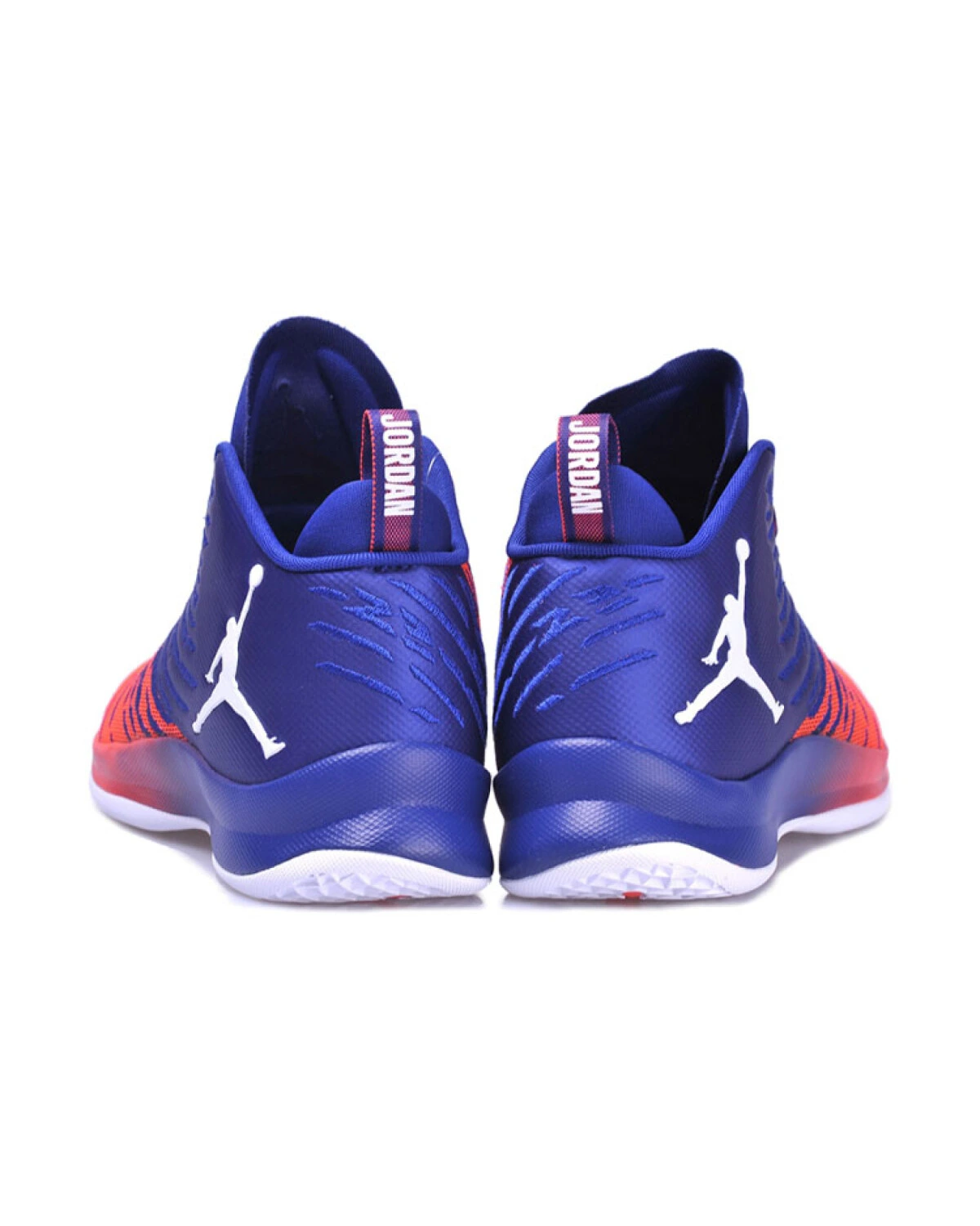 Jordan Super.Fly 5 мужские кроссовки высокие баскетбольные красно-синие картинка