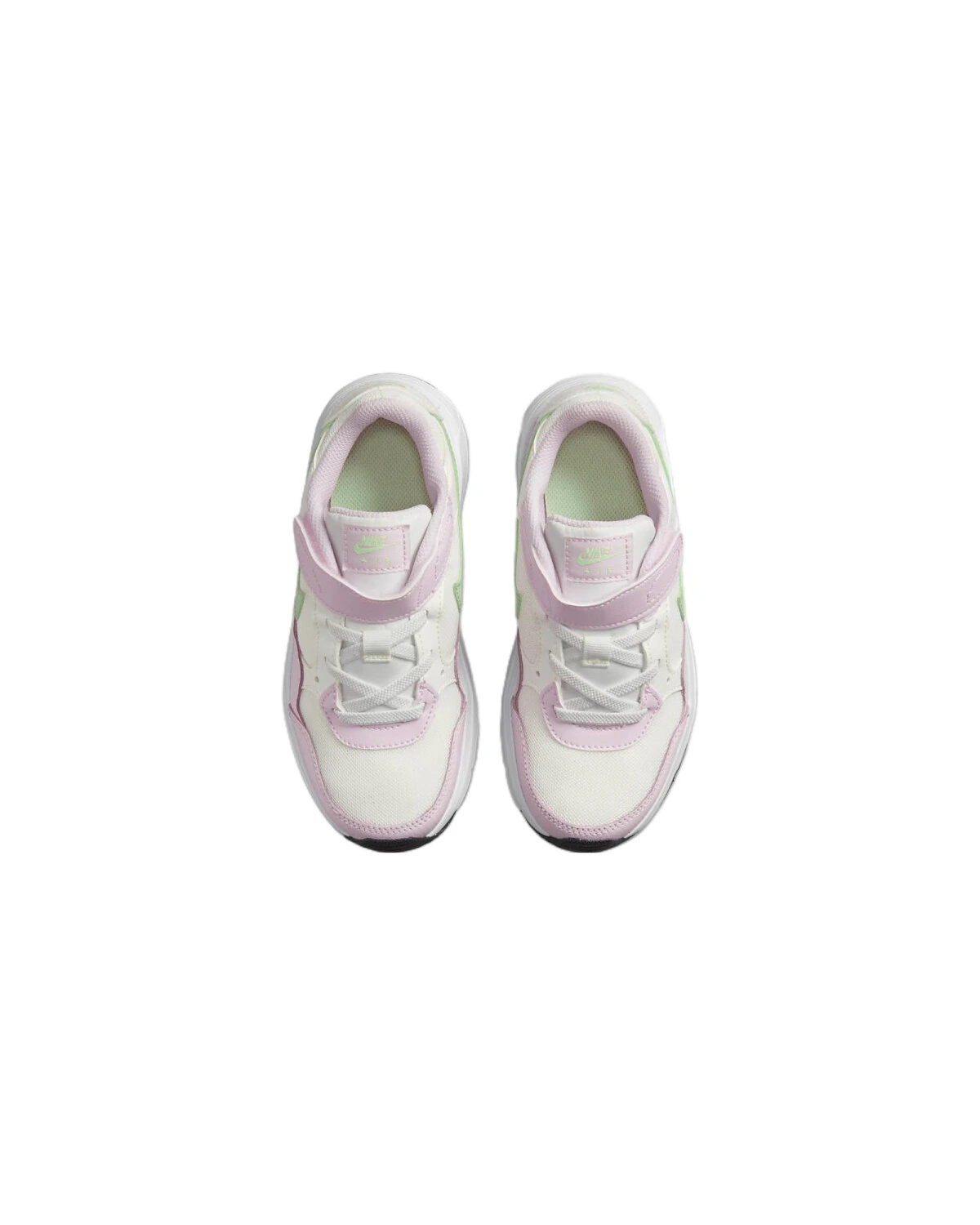 Nike Air Max SC детские кроссовки розово-зеленые с амортизацией и воздухопроницаемостью картинка