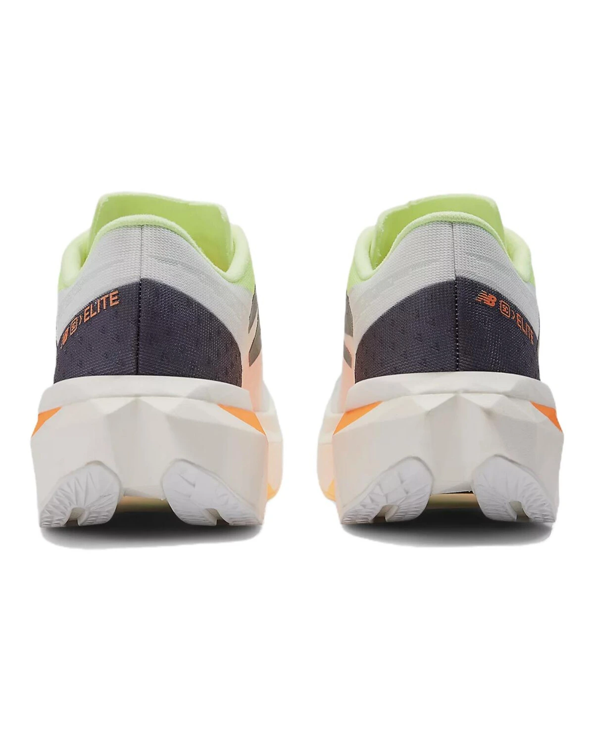 New Balance Elite v4 женские кроссовки для бега желто-белые картинка