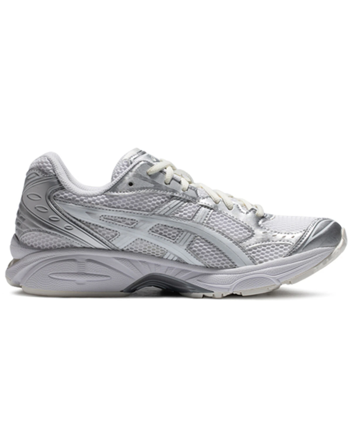 Asics Gel-Kayano 14 unisex кроссовки для бега серо-черные ткань и синтетика картинка