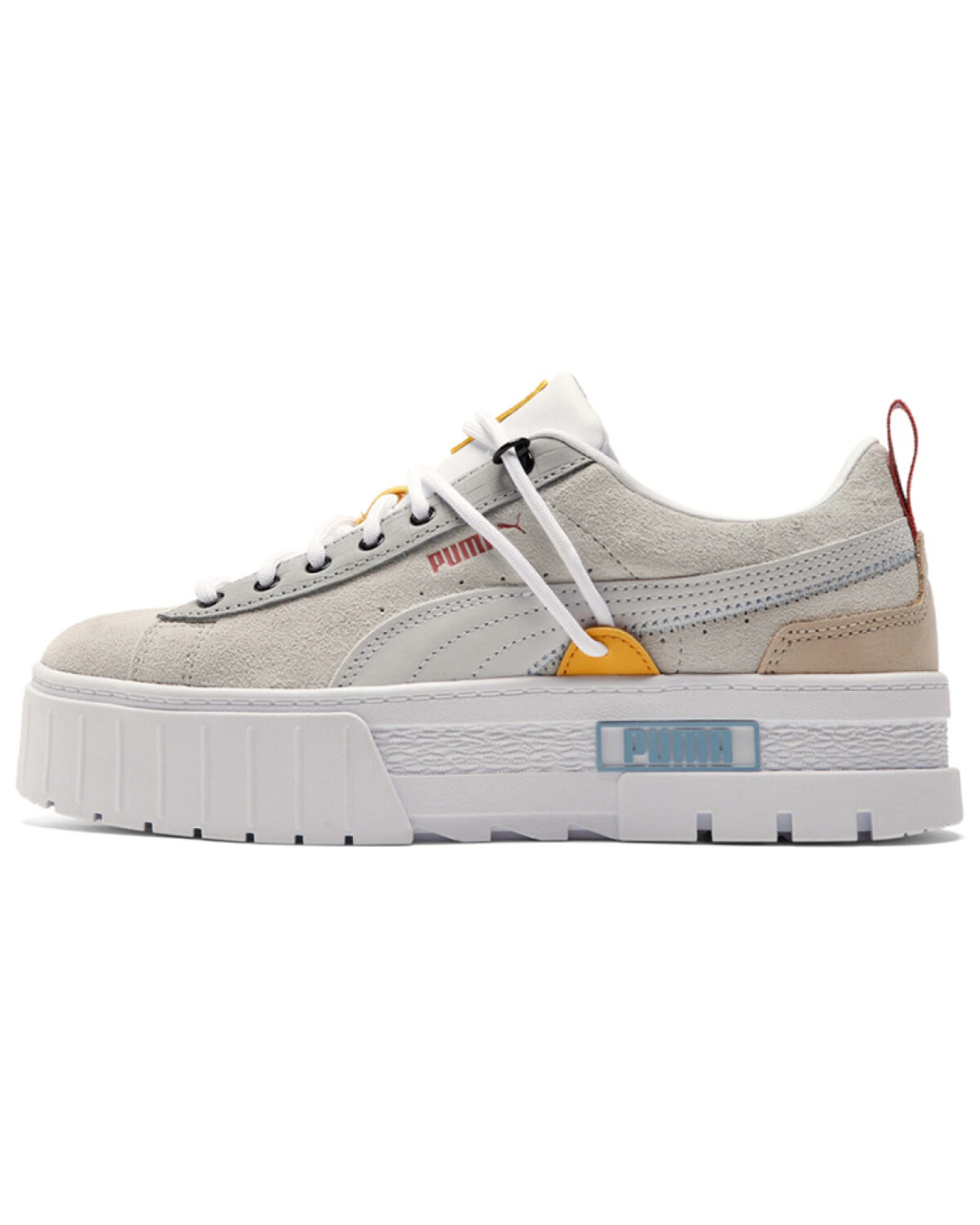 PUMA Mayze Bright Heights женские кроссовки комфортные бежевые картинка