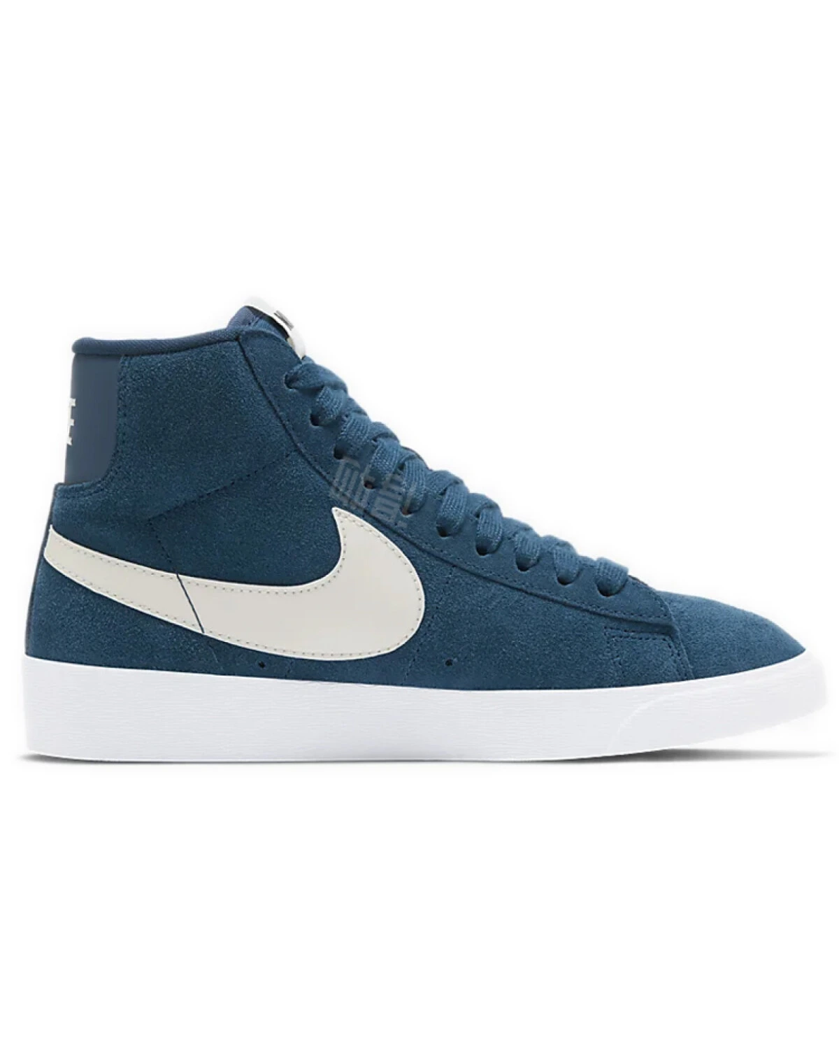 Nike Blazer Vintage Suede женские кроссовки из замши синие картинка