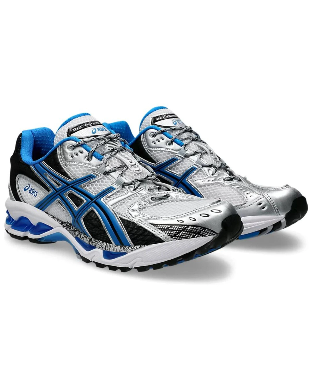 Asics GEL-Nimbus 10.1 унисекс кроссовки бело-синие картинка