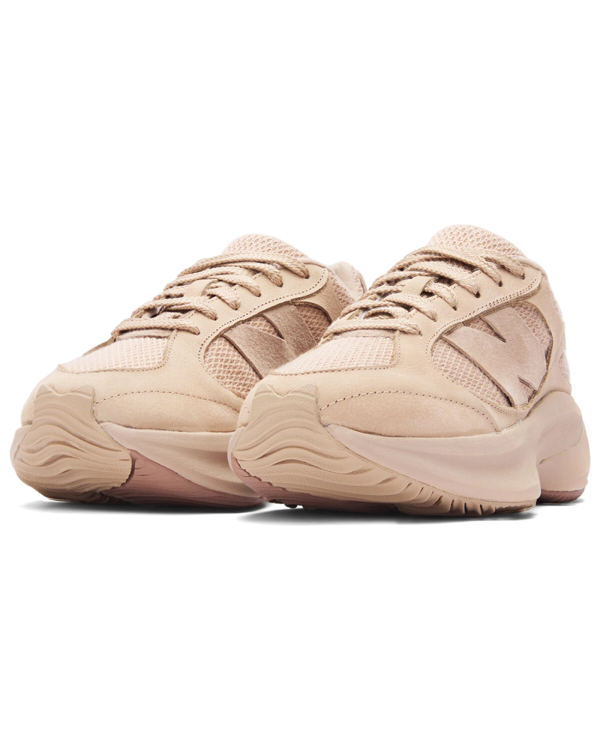 New Balance Wrpd Runner унисекс кроссовки коричневые с платформой и амортизацией картинка