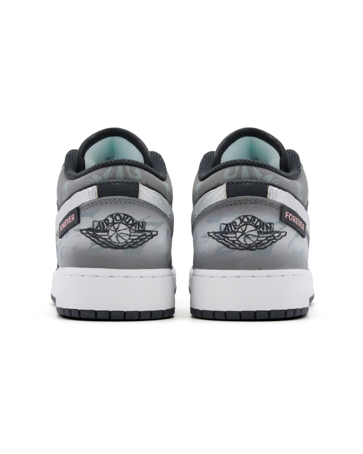 Jordan Air Jordan 1 Low мужские ретро кроссовки серебристо-серые картинка