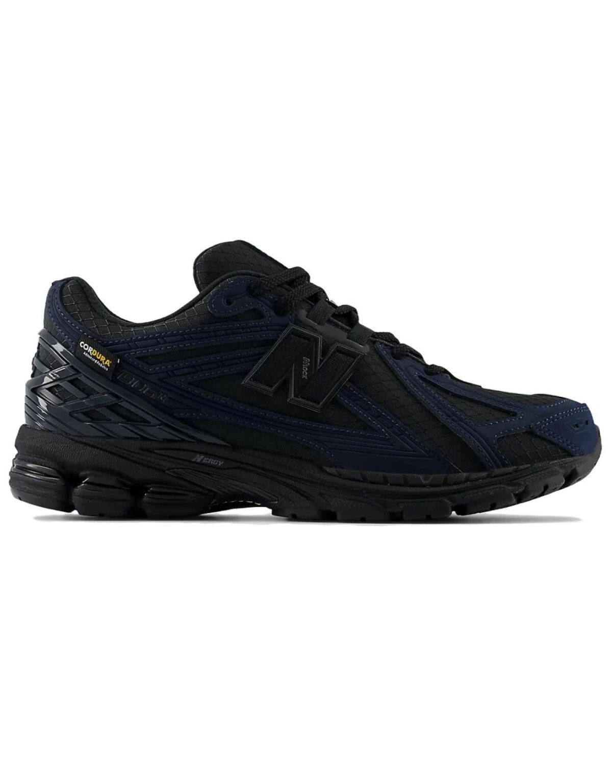 New Balance 1906D унисекс кроссовки черно-синие с шнуровкой и амортизацией картинка