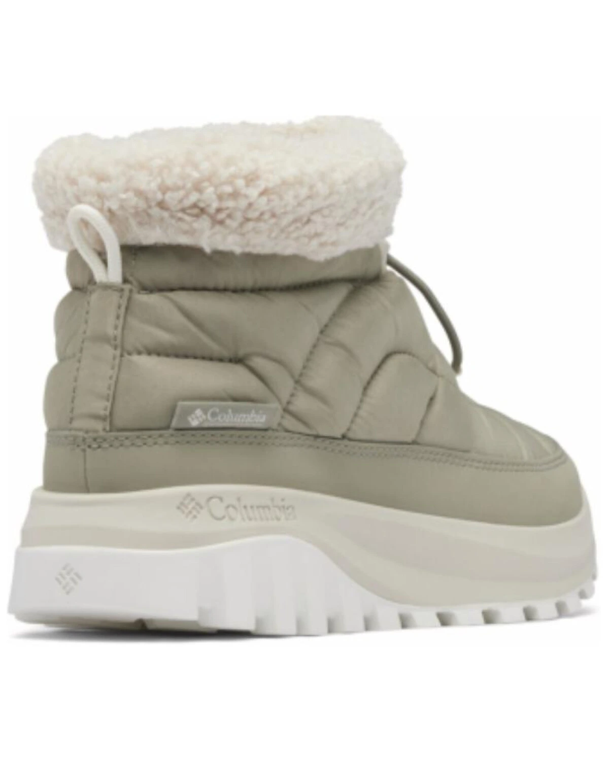 Columbia SNOWKAT женские зимние ботинки зеленые с утеплителем и противоскользящей подошвой картинка