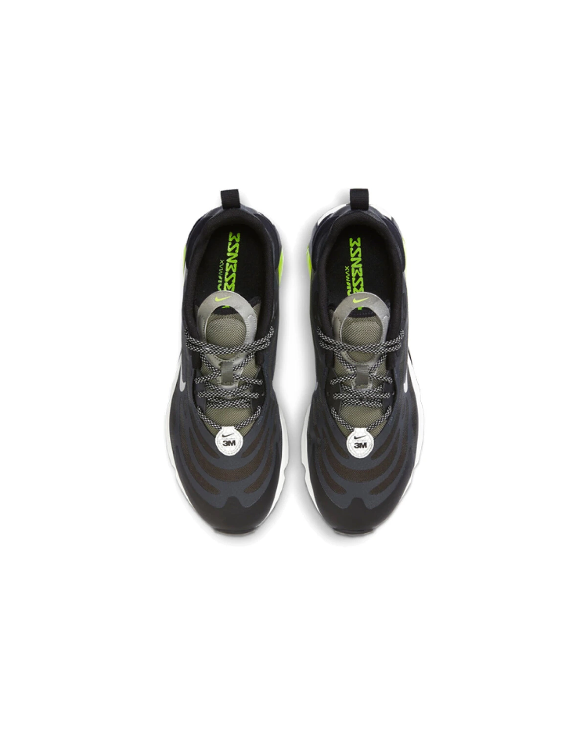 Nike Air Max Exosense SE мужские кроссовки для бега черно-зеленые картинка