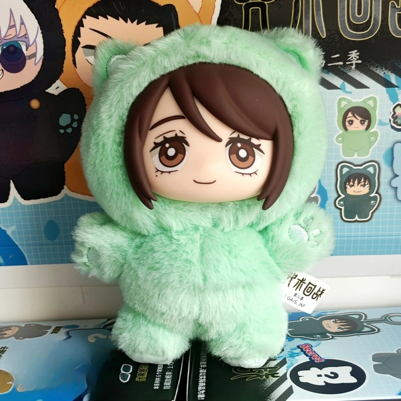 Плюшевая кукла Eaki Spell Return — коллекционная игрушка из серии Cat Paradise Party (скрытая коробка) картинка