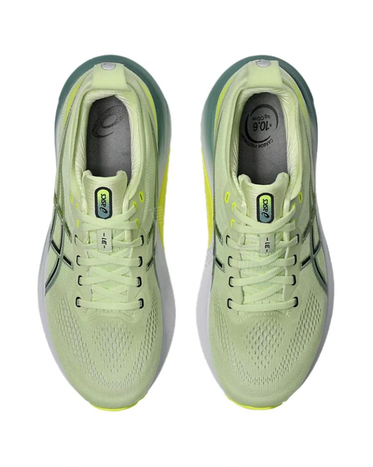 Asics Gel-Kayano 31 мужские кроссовки для бега светло-зеленые картинка