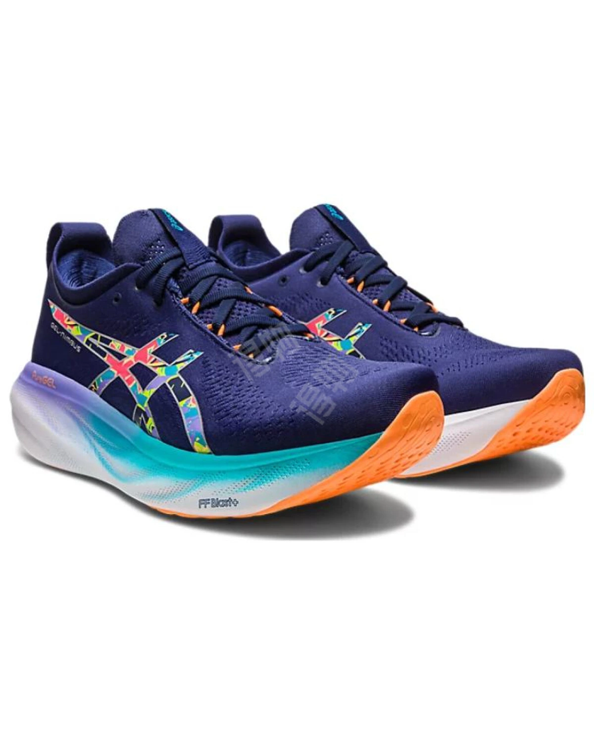 Asics GEL-Nimbus 25 мужские кроссовки дышащие фиолетовые картинка