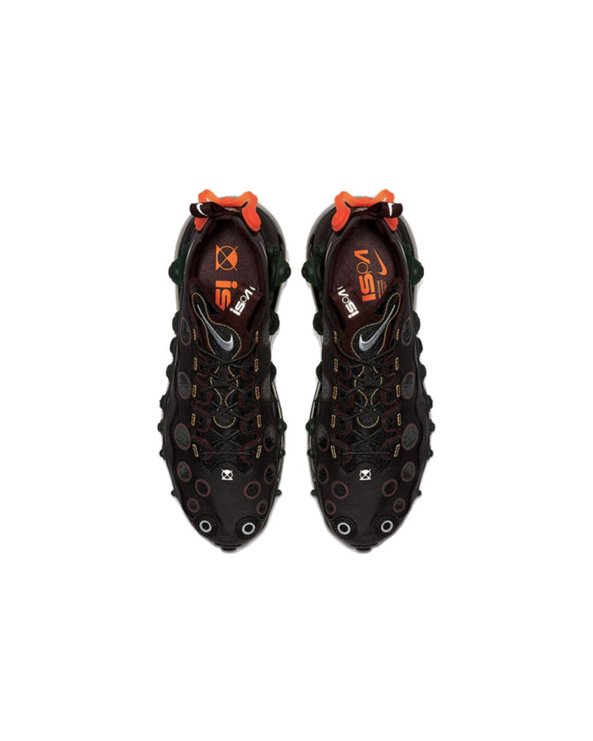 Nike ISPA мужские и женские повседневные кроссовки с амортизацией черные картинка