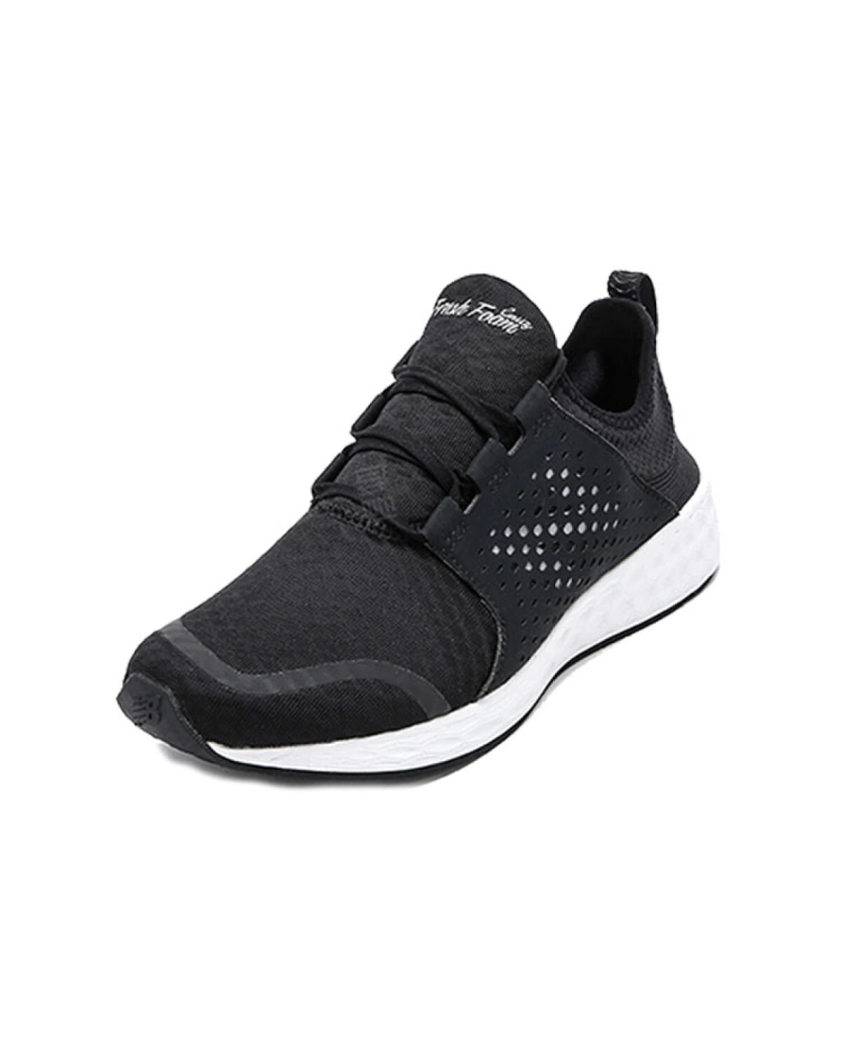 New Balance NB Cruz мужские кроссовки черные из ткани и искусственной кожи для повседневной носки картинка