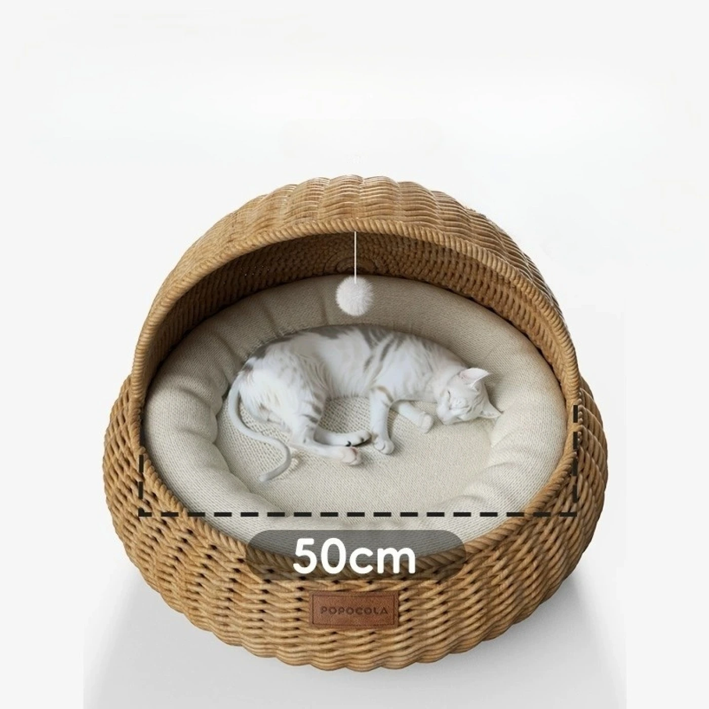 Корзина-лежанка для кошки картинка