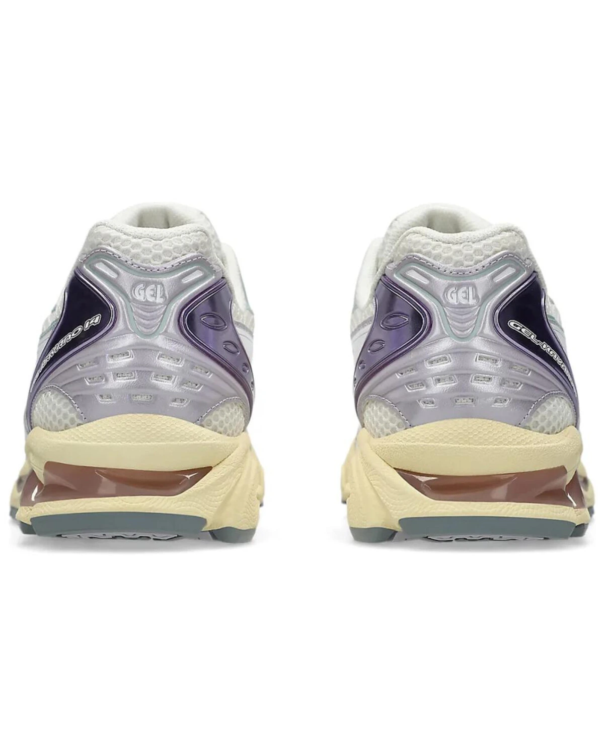 Asics Gel-Kayano 14 unisex кроссовки для бега комфортные зелёно-фиолетовые картинка