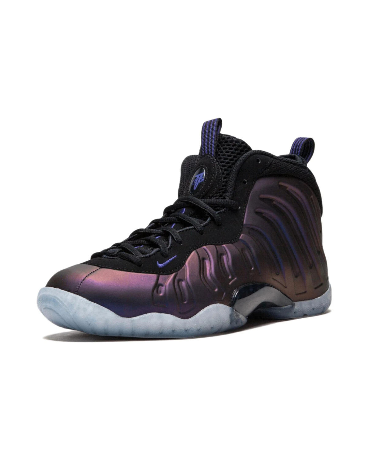 Nike Foamposite One детские спортивные кроссовки фиолетовые картинка