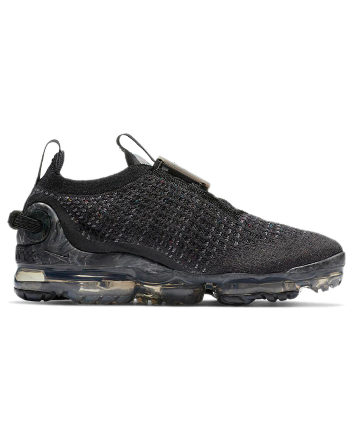 Nike Vapormax 2020 женские спортивные кроссовки для бега чёрные из текстиля картинка