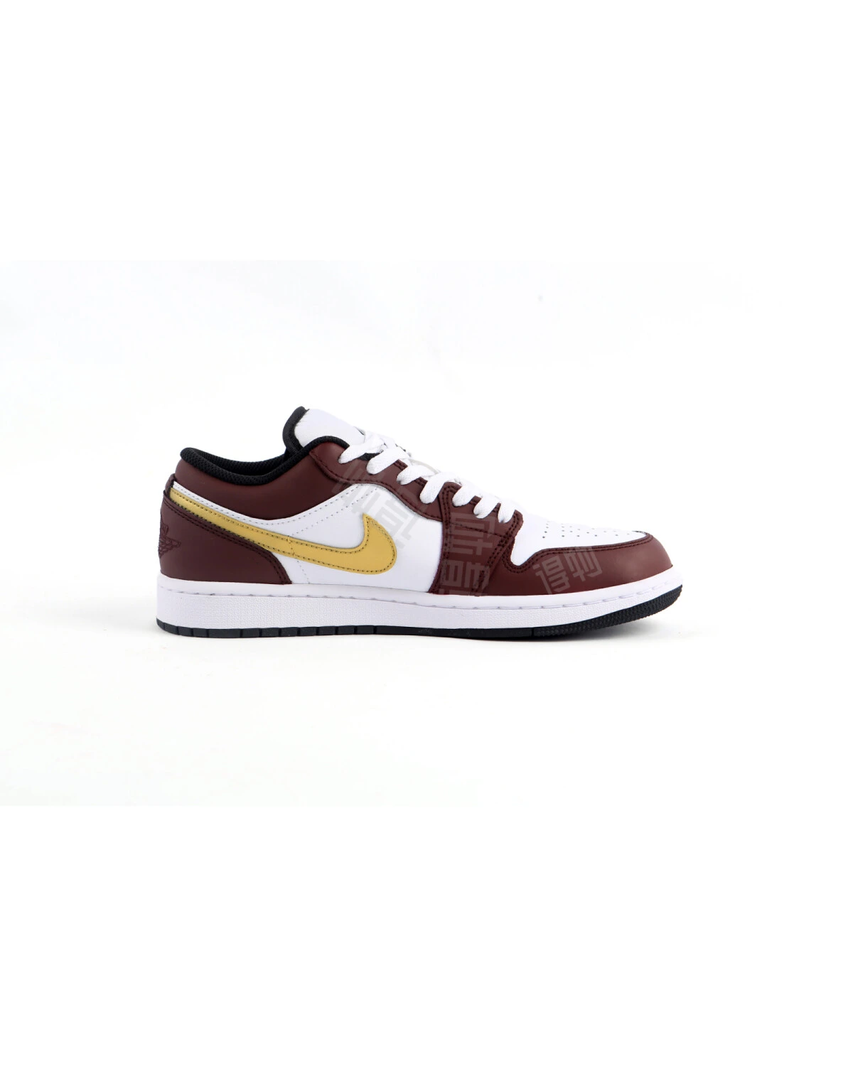 Jordan Air Jordan 1 мужские кроссовки бордовые антипробуксовочные износостойкие картинка