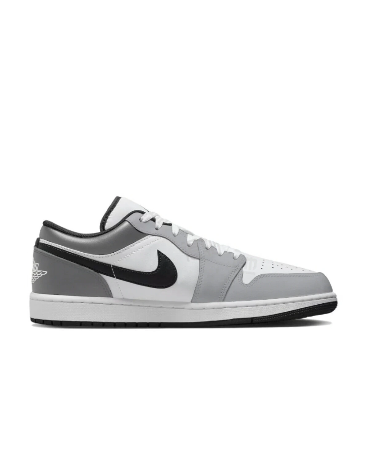 Jordan Air Jordan 1 Low мужские кроссовки бело-серые с амортизацией и нескользящей подошвой картинка