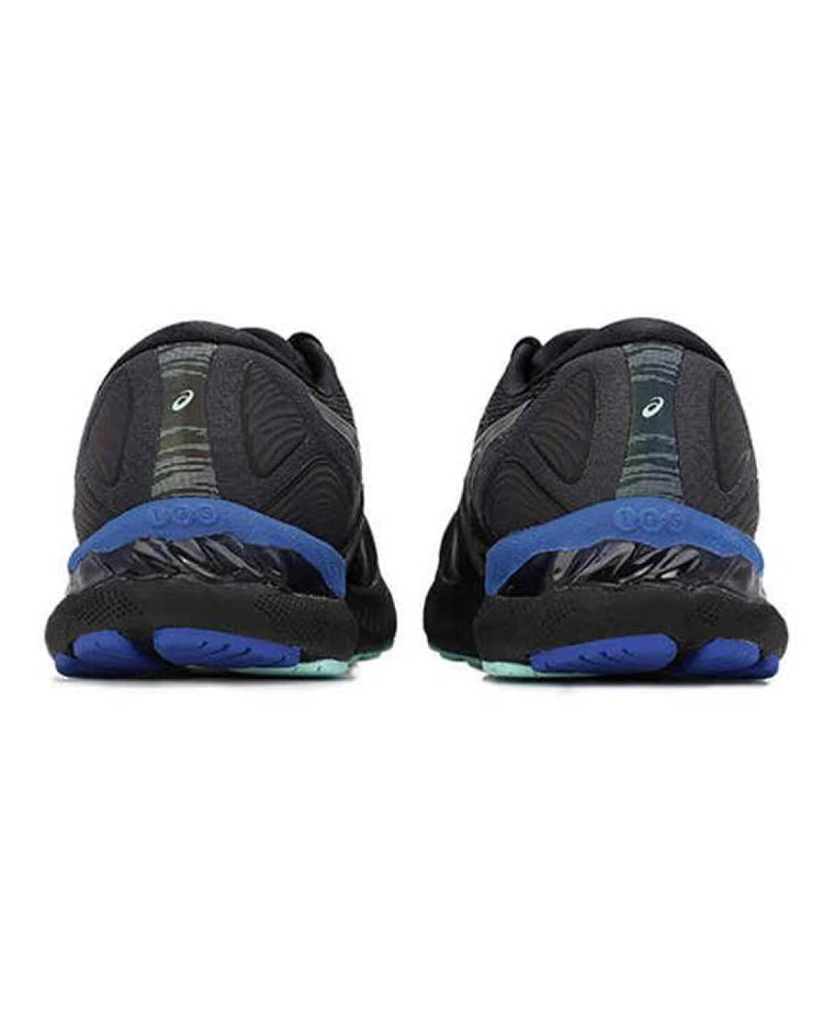 Asics GEL-Nimbus 23 мужские кроссовки для марафона черно-синие картинка