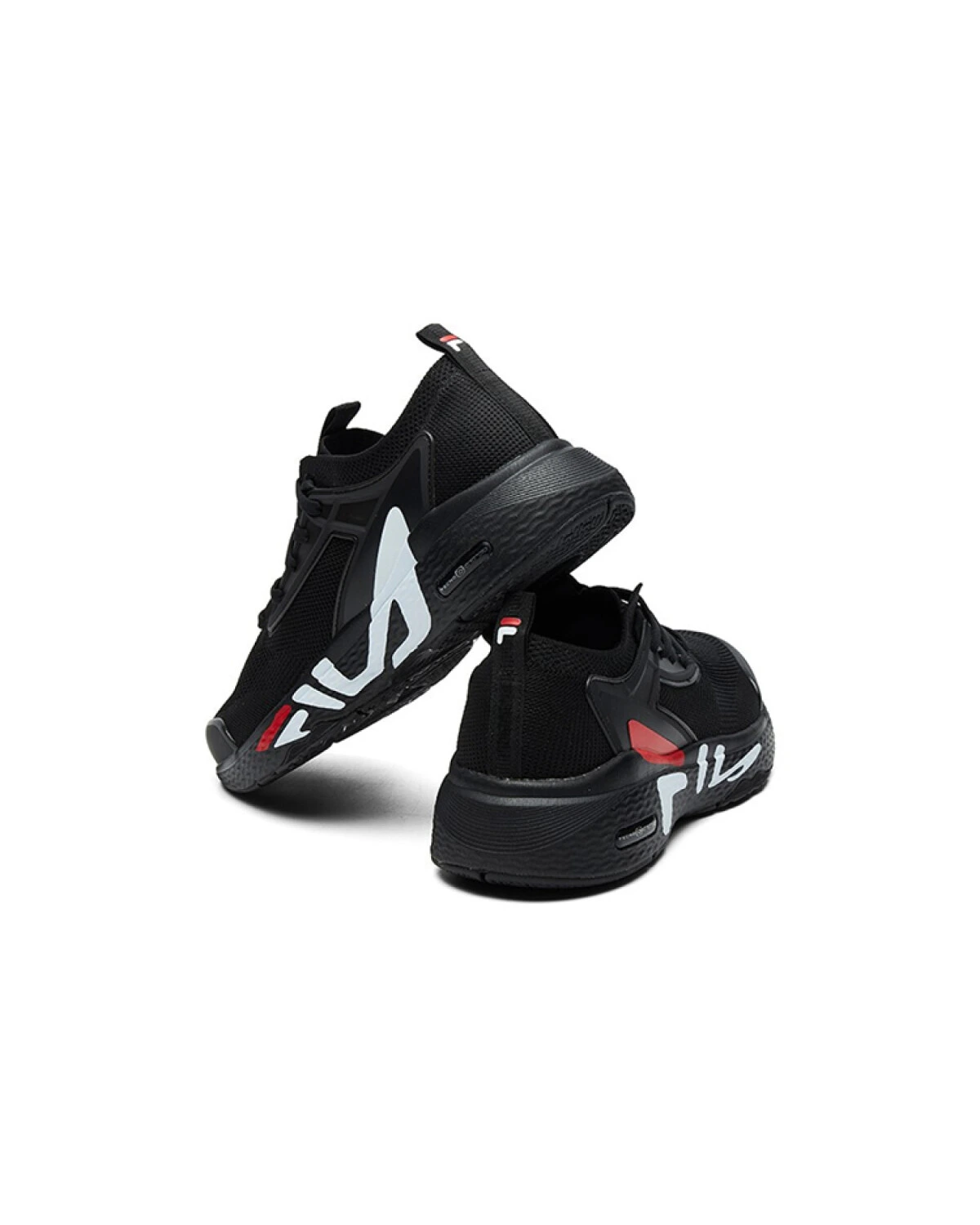 FILA Mind 3 мужские спортивные кроссовки из ткани и TPU черные картинка