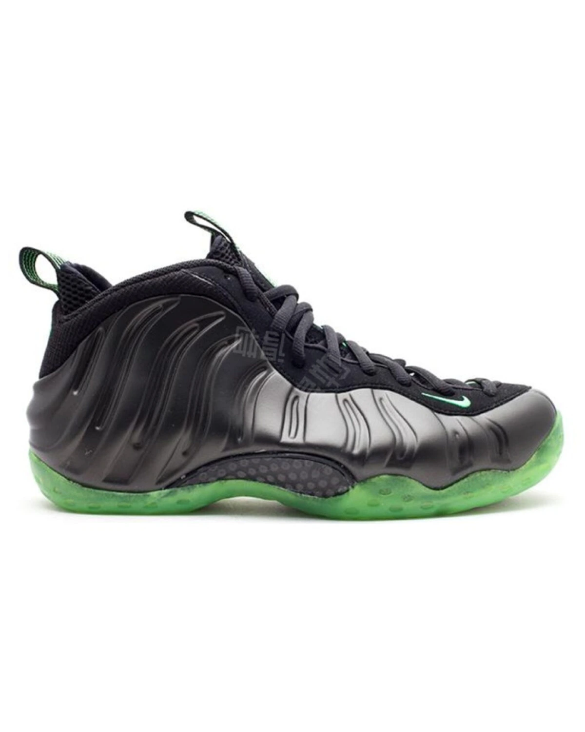 Nike Foamposite One Green Goblin (HOH) мужские кроссовки черно-зеленые картинка