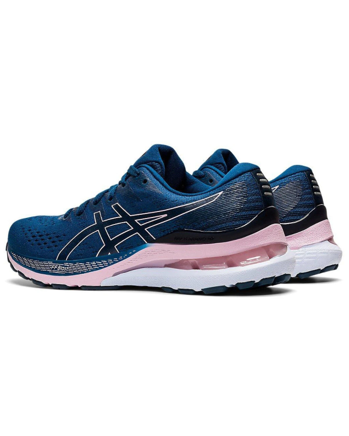 Asics Gel-Kayano 28 женские кроссовки для бега синие картинка